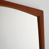 1950s/60s Danish Mirror by Aksel Kjersgaard in Solid Teak