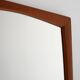 1950s/60s Danish Mirror by Aksel Kjersgaard in Solid Teak
