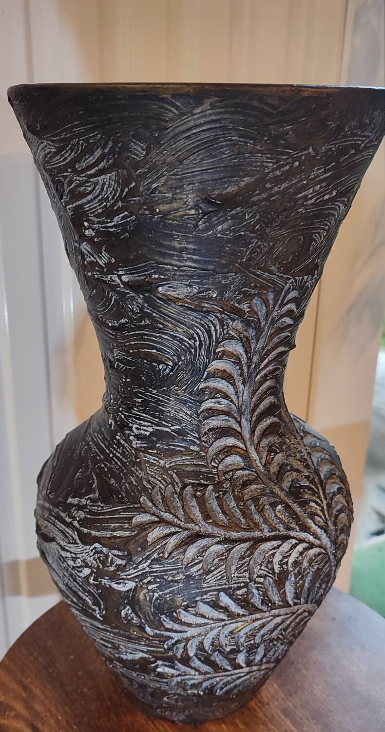 Large Fady Vallauris ceramic vase