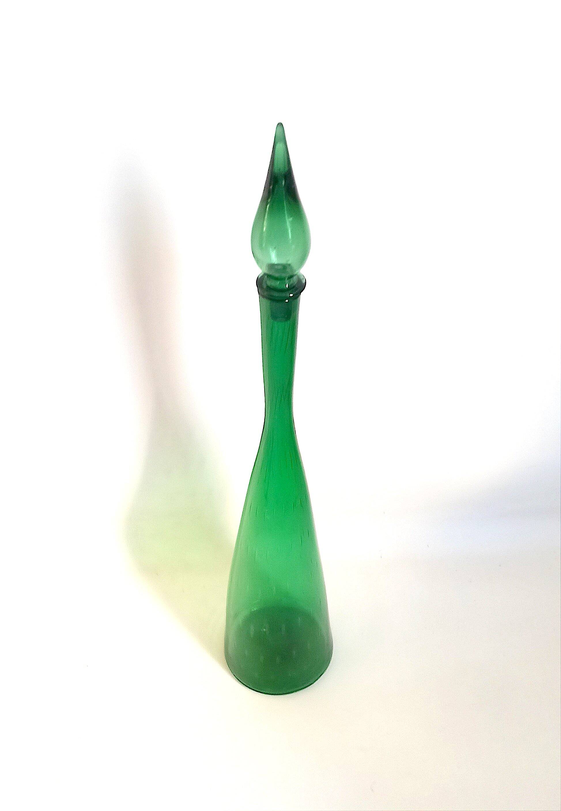 Carafe géante Génie Empoli Années 50 Hauteur 75 cm