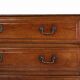 French Rustic Chest of Drawers in Oak with 3 Drawers, 1850s