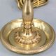 Hot water bottle lamp in solid bronze gilded empire style Lucien Gau