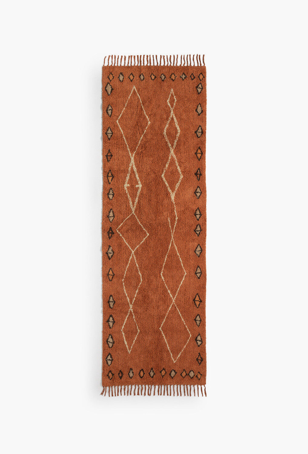Tapis berbere 80 x 240 cm orange