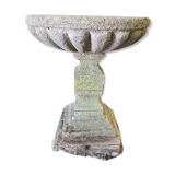 Large fountain stone bird bath