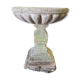 Large fountain stone bird bath