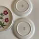 Set 11 assiettes fleurs Rorstrand Sweden Flora 1970