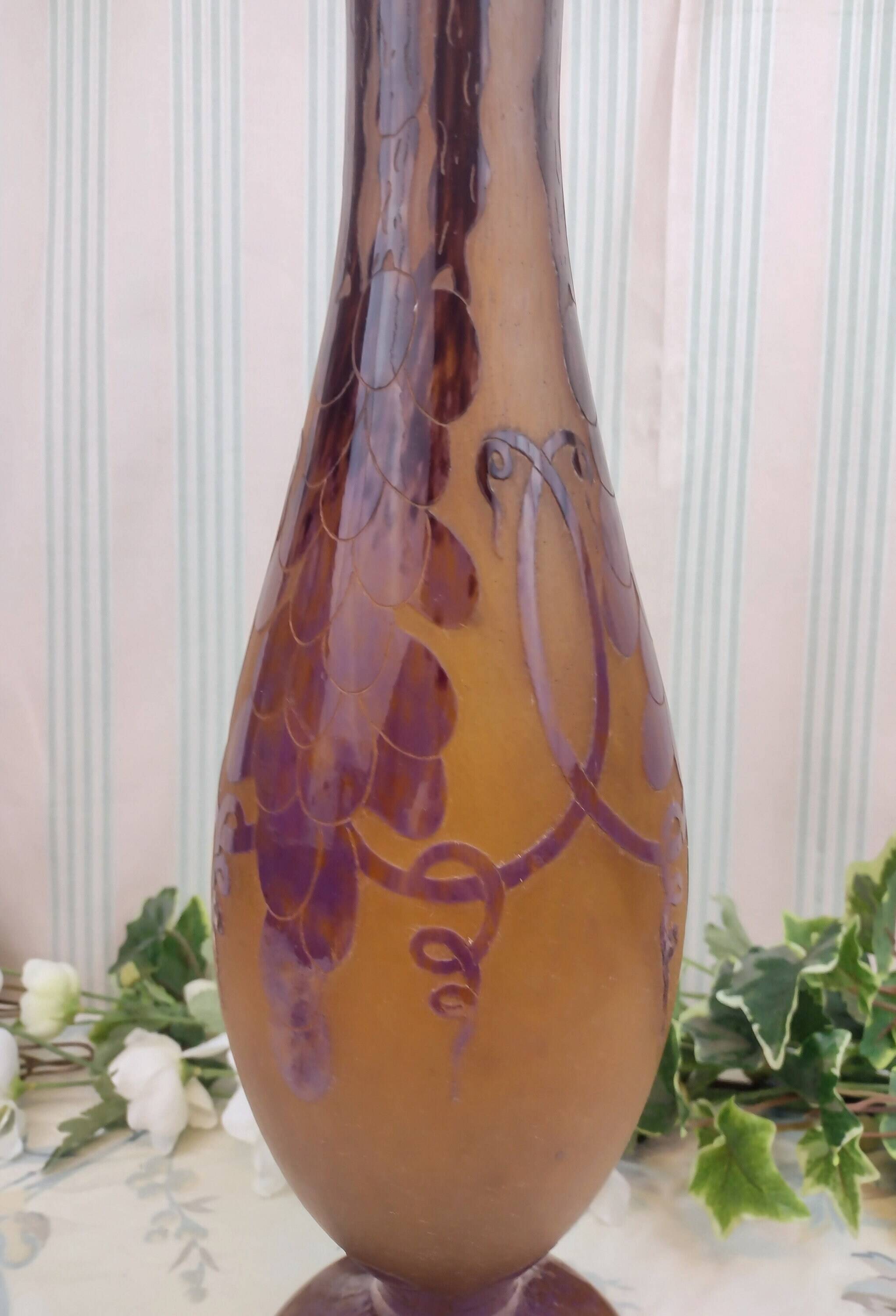 Large vase Le Verre Français
