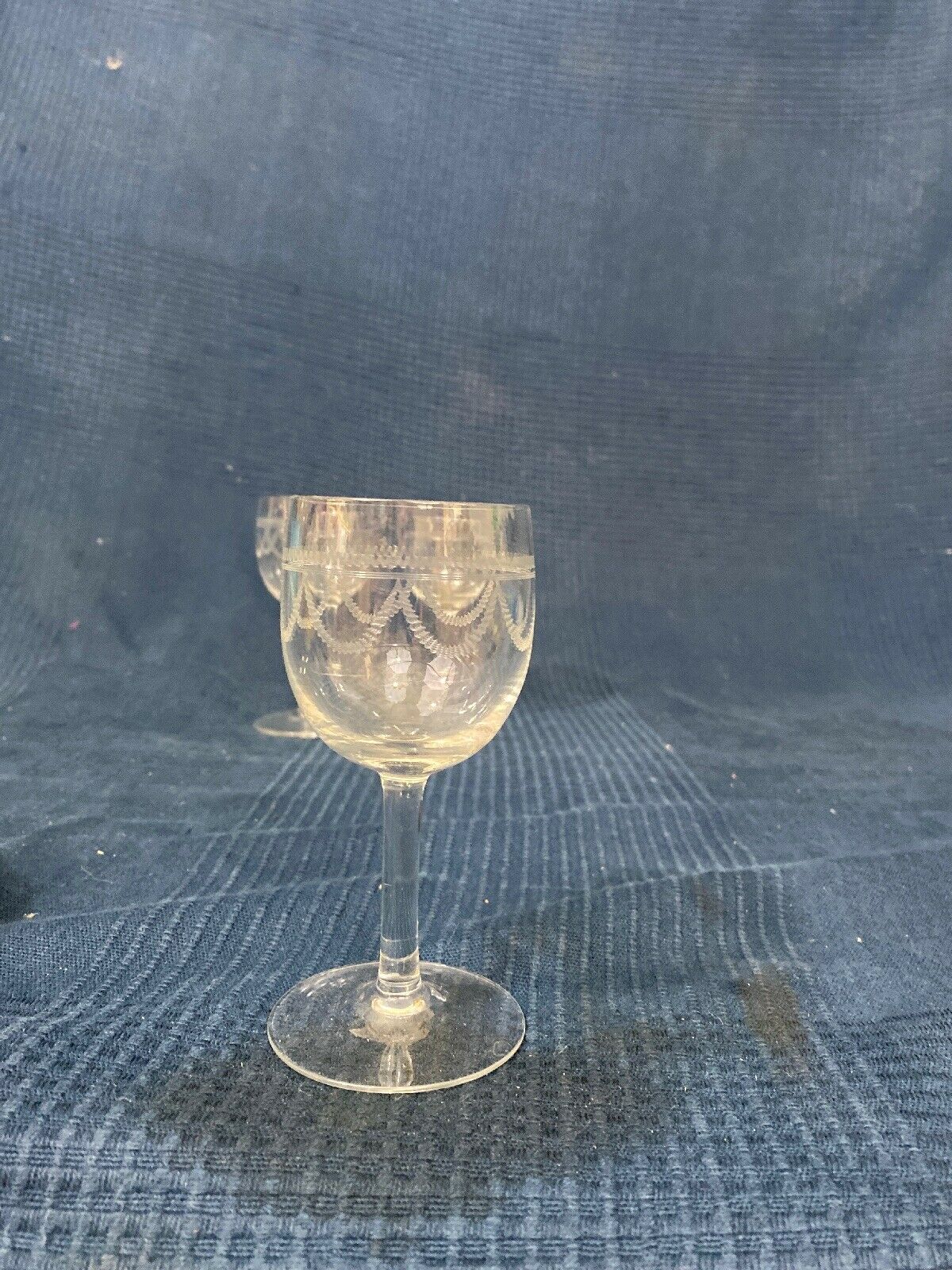 Lot de 3 verres style Louis
