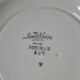 Lot de 4 assiettes Sarreguemines, collection Roseraie