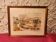 Watercolour painting of Mas en Provence, signed.