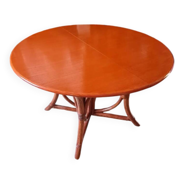 Beautiful bamboo dining table