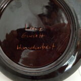 A pair of Thun earthenware plates by Lanz Gwatt.
