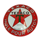 Texaco enamelled plate