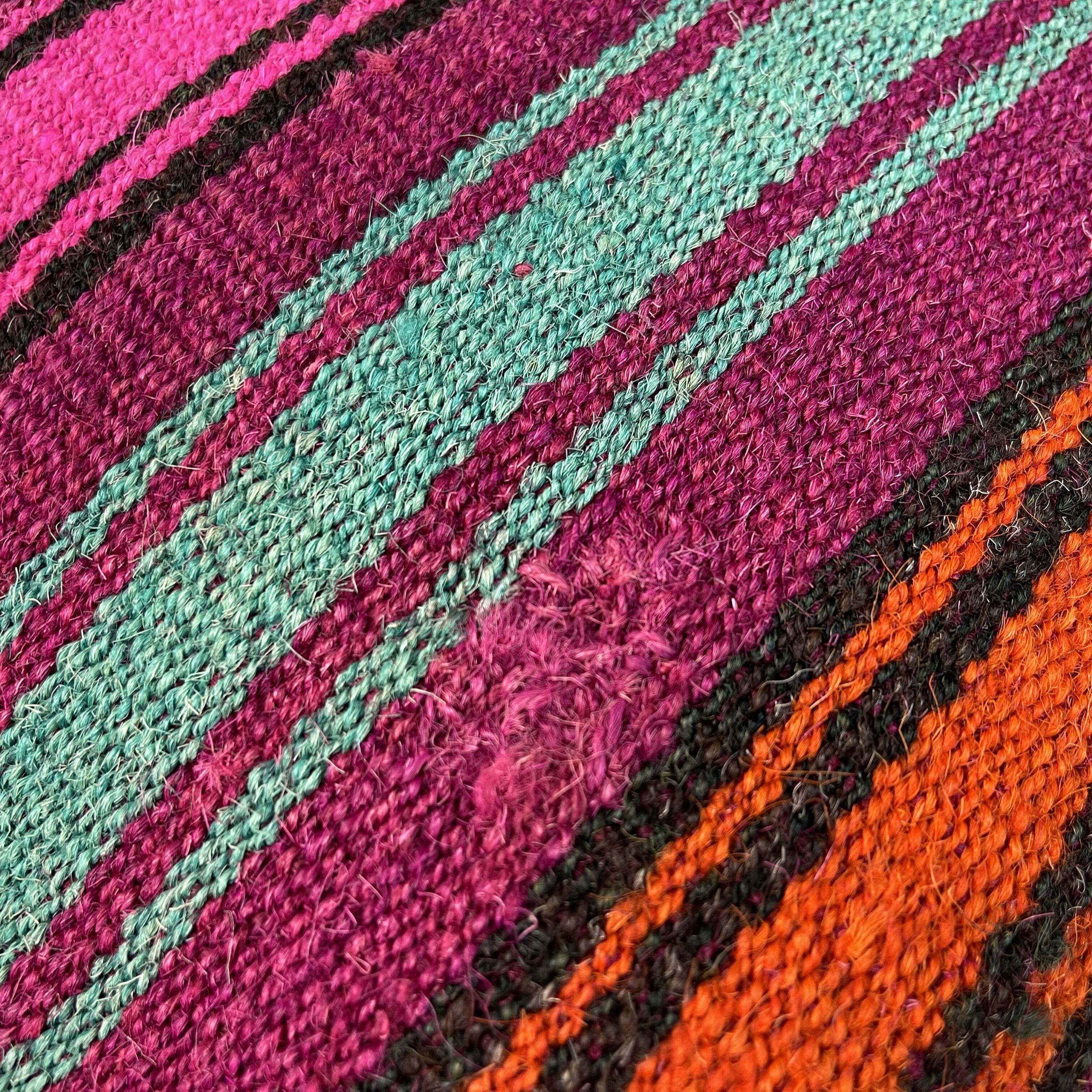 Vintage turkish kilim cushion cover 30x50cm