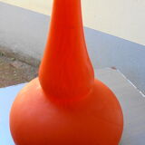 Soliflore vase in glass paste signed Daum Nancy