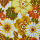 Nappe ronde vintage 1970