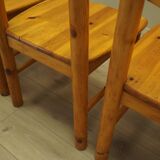 Set of four chairs, Scandinavian design, 1960s, designer: Rainer Daumiller,