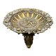 Large fruit bowl centrepiece in bronze from the 19th century.