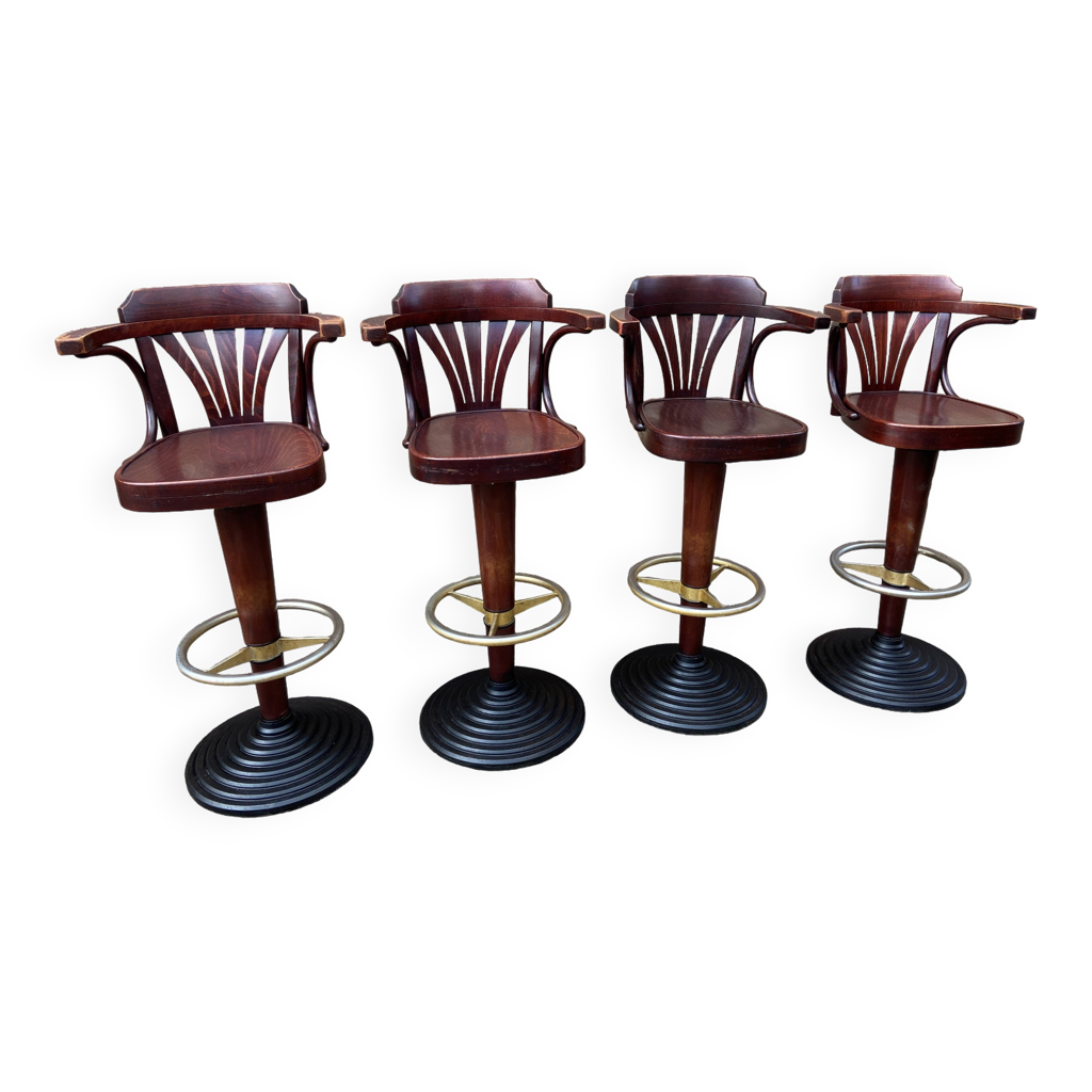 Vintage swivel bar stools discount