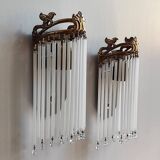 Pair of tassel sconces