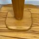 Freestanding pine coat rack with articulated arm, 1970/80 MCM