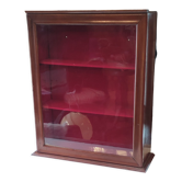 Old wall display case