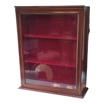 Old wall display case