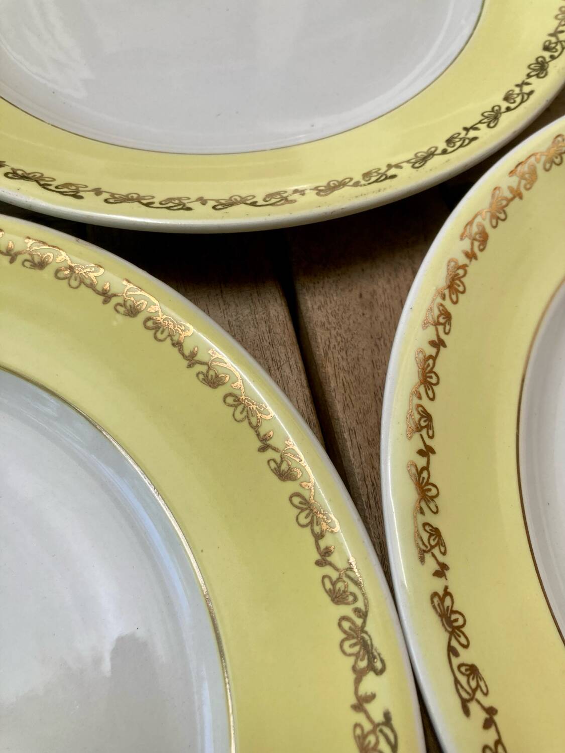 11 Lunéville Libourne pattern dinner plates