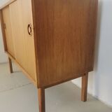 Danish sideboard, sliding doors, in oak