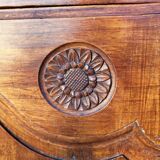 Buffet rosaces Tournesol XIXe style Louis XV