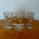 Vintage bistro stemmed glasses