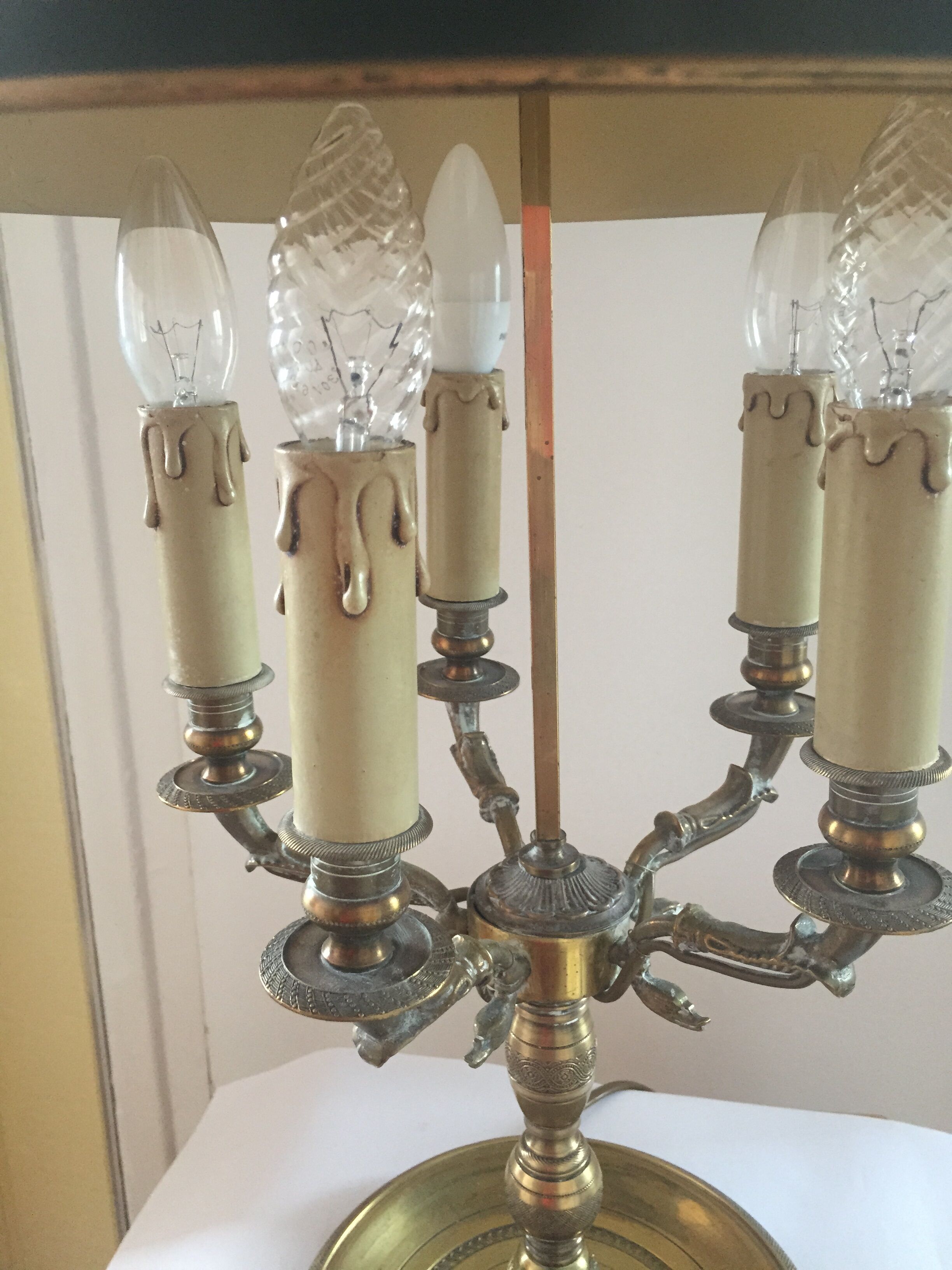 Empire 5-light bouillotte lamp