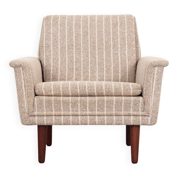Fauteuil en teck, design danois, années 1970, production : Danemark