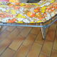 Vintage sunbathing deckchair 70s