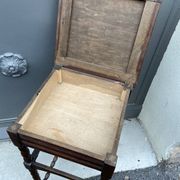 Travailleuse vintage boîte à couture sewing box 1950