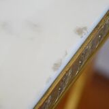 White marble coffee table vintage 60s