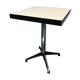 Table de bistrot formica et acier Berc Antoine