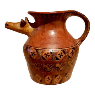 Terracotta pitcher