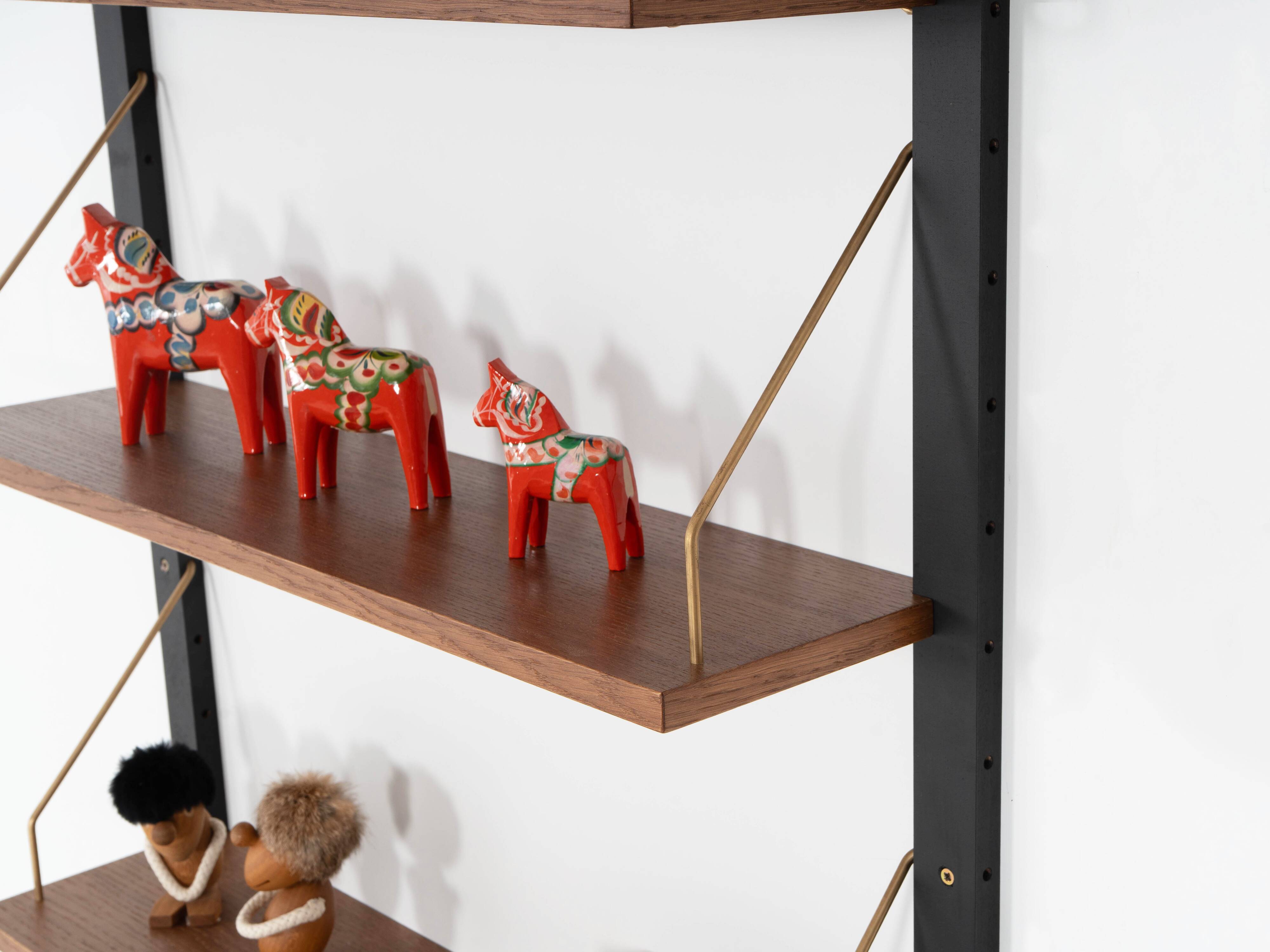 Oak modular shelving unit, Danish design, 1960s, made in Denmark