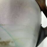 Miniature blown glass vase, Vasile Tubi Vadan, Romania