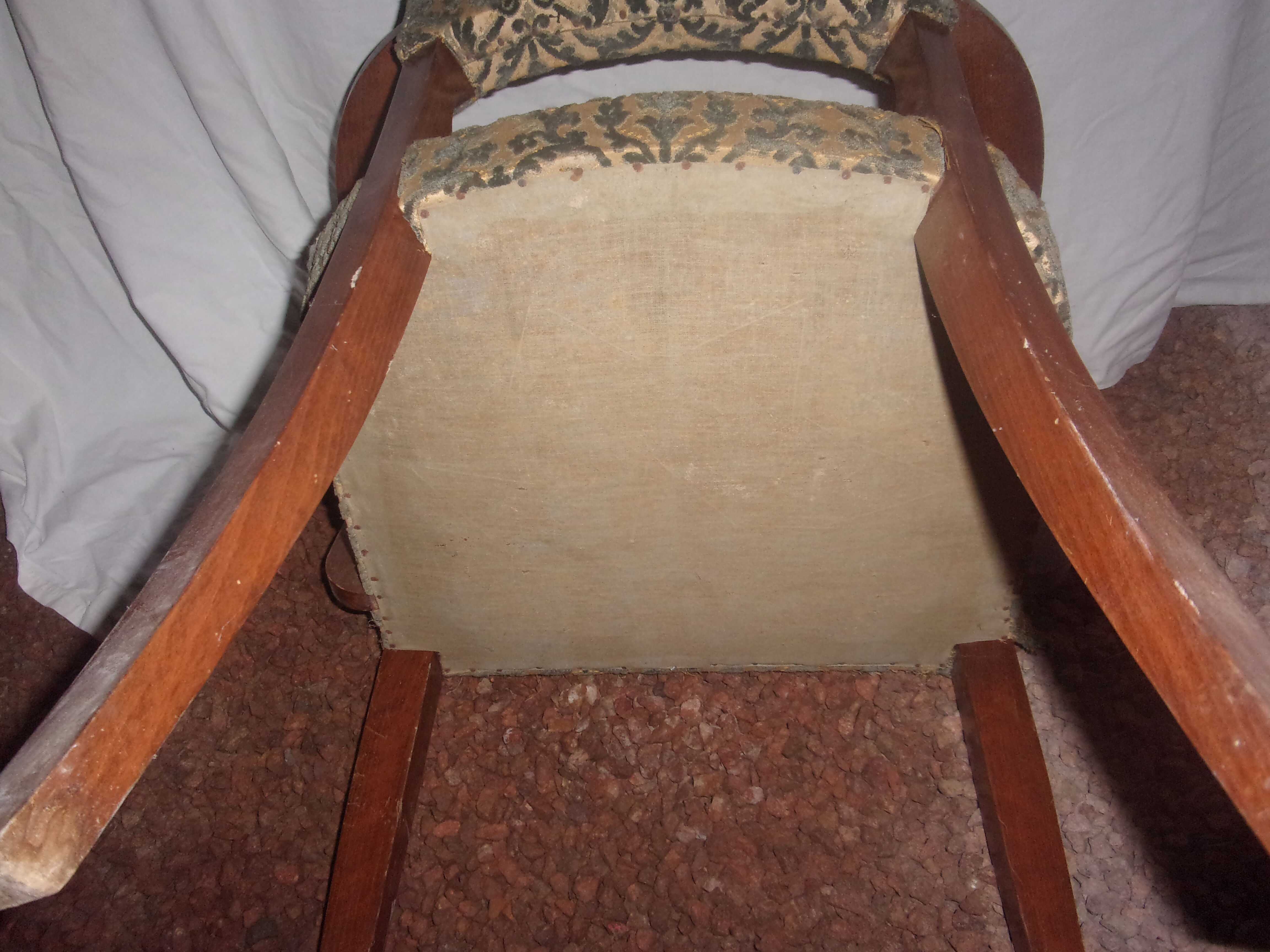 Pair of bridge chairs