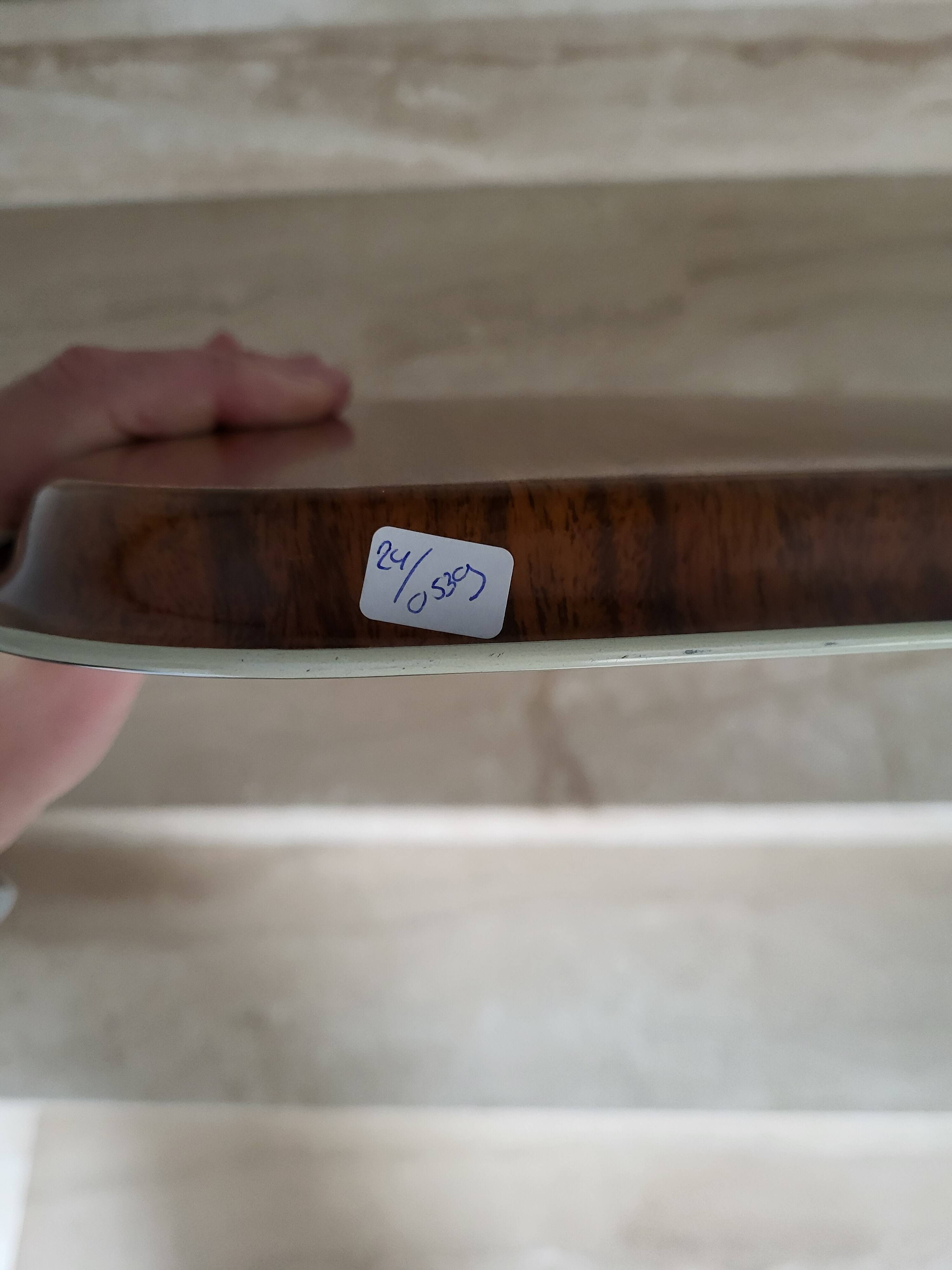 Plateau de service en métal, Piero Fornasetti, Italie, 1960