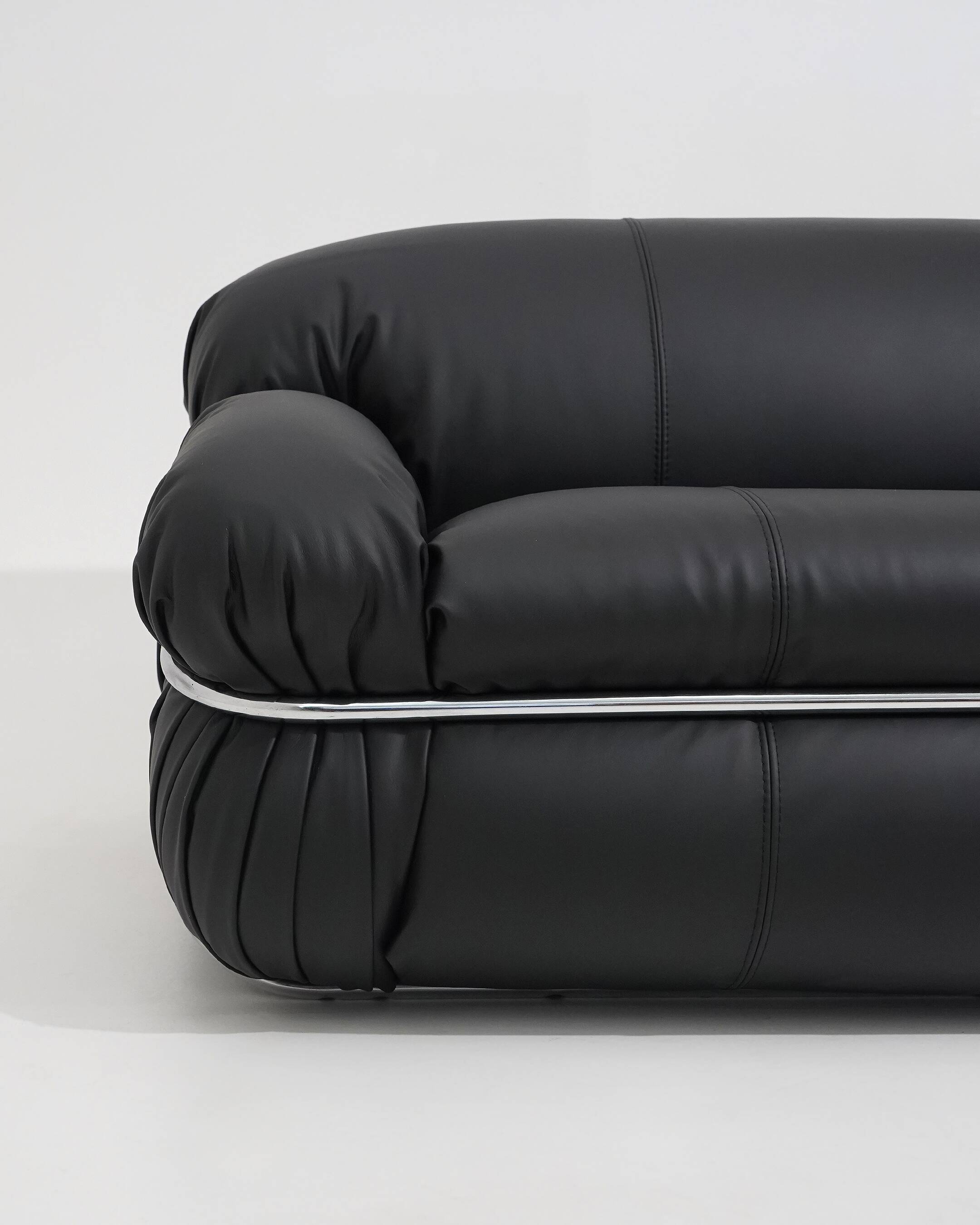 Canapé 3 places modèle "Luisa" par Ico e Luisa Parisi pour Comfort, années 1970