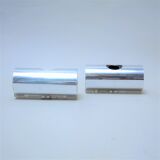 Pair of Chrome Appliques Targetti 70s