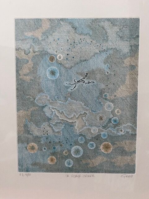 Lithograph signed Giraud