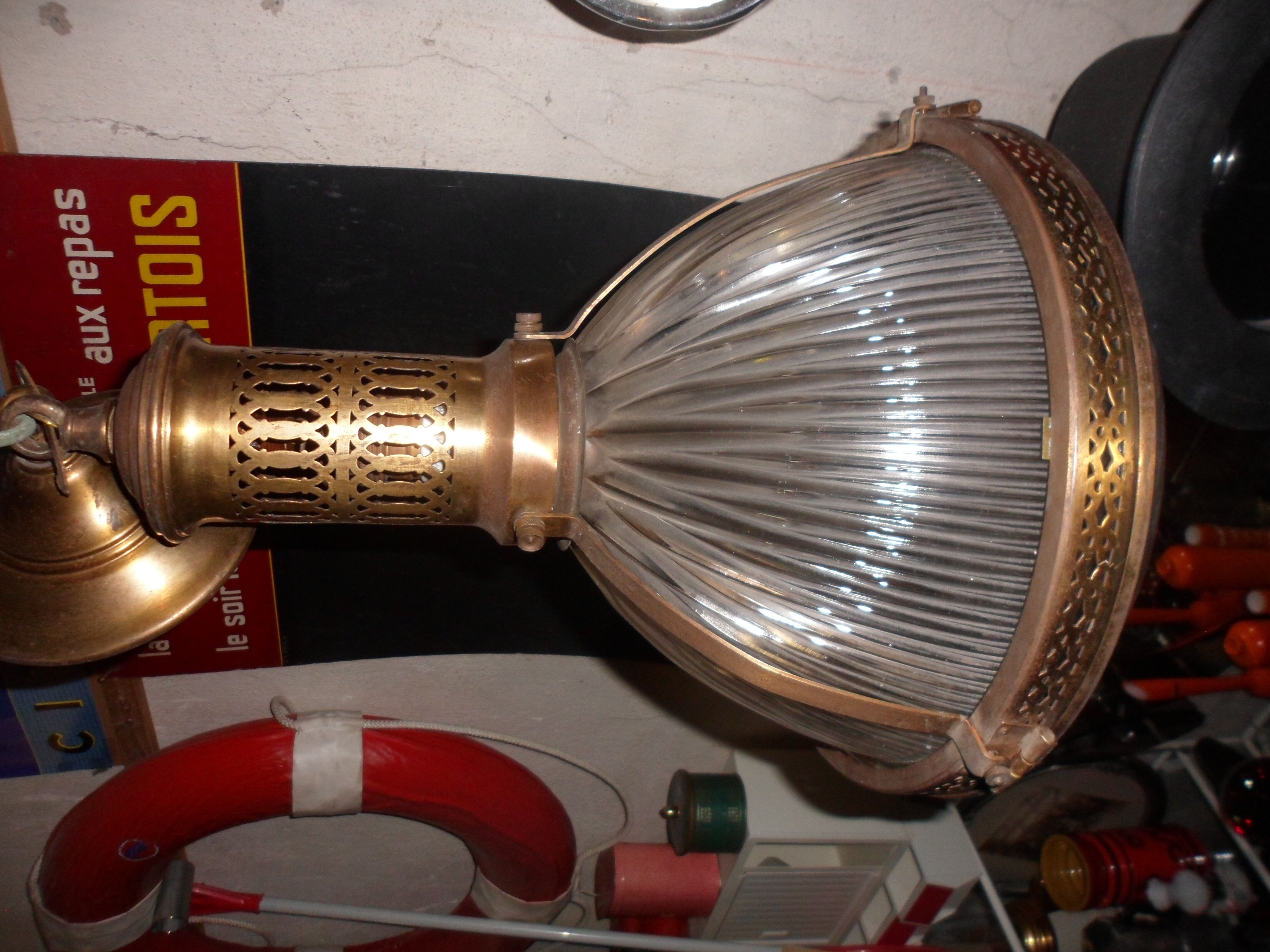 Holophane hanging lamp