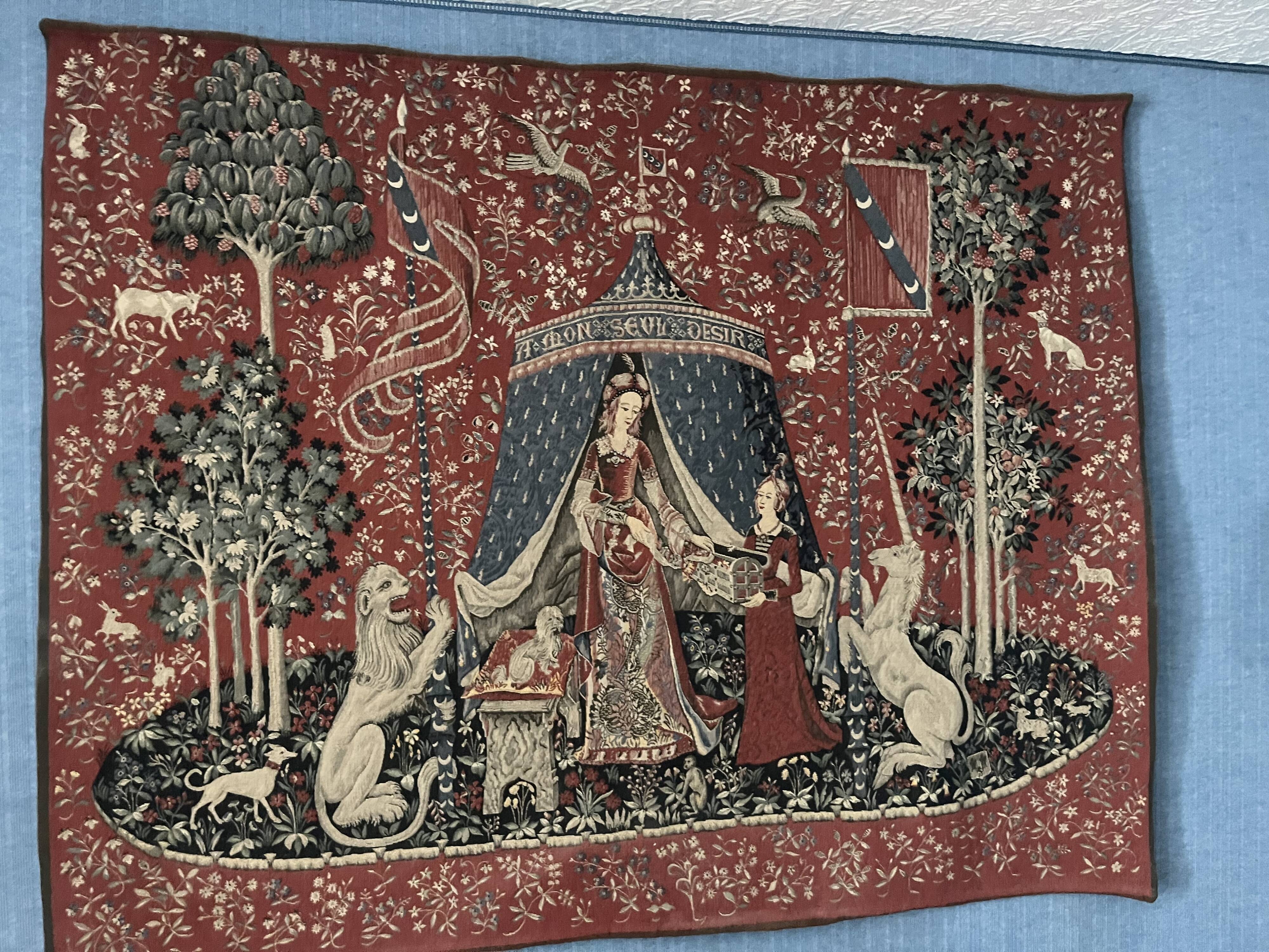 Halluin tapestry - pansu tapestry - medieval tapestry