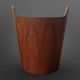 Mid century design paper basket by Einar Barnes for PS Heggen, Norway 1960s