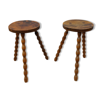 Tripod stool duo