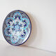 Spanish painted ceramic plate